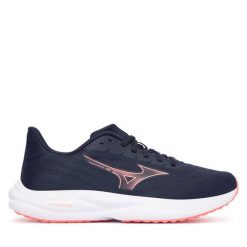 Buty do biegania Mizuno. Czarne obuwie sportowe Mizuno, bez zapięcia, do biegania. Za 439.99 zł.
