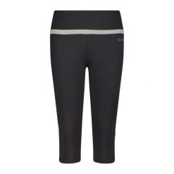 Damskie legginsy 3/4 CMP Stretch. Czarne legginsy CMP, xl, bez wzorów, do biegania. Za 206.80 zł.