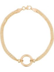 OR ÉCLAT Złota bransoletka "Rounda" z elementem ozdobnym rozmiar: onesize. Żółte bransoletki OR ÉCLAT, złote. Za 2,261.99 zł.