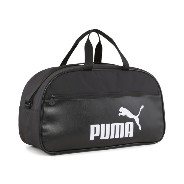 Torba z uchwytem Campus 29 l PUMA. Czarne torby na ramię Puma, bez wzorów, z materiału, retro, na ramię, bez dodatków. Za 140.99 zł.