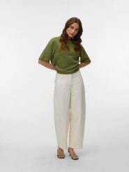 Vero Moda Sweter w kolorze oliwkowym rozmiar: XL. Brązowe swetry Vero Moda, xl, bez wzorów, z wełny, bez ramiączek. Za 104.95 zł.