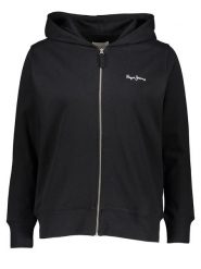 Pepe Jeans Bluza w kolorze czarnym rozmiar: M. Czarne bluzy Pepe Jeans, m, bez wzorów, z jeansu, bez kaptura. Za 176.91 zł.