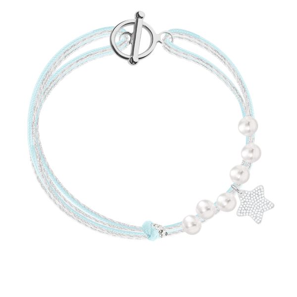 Bransoletka Frosted Star. Białe bransoletki Lilou, z cyrkonią, srebrne. Za 283.00 zł.