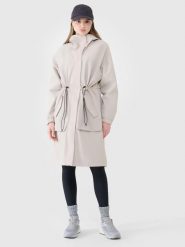 KURTKA DAMSKA PRZEJŚCIOWA 4F PARKA MEMBRANA 8000 Z KAPTUREM BEŻOWA. Brązowe kurtki 4f, l, bez wzorów, z kapturem. Za 399.99 zł.