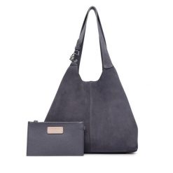 Torebka Coccinelle. Szare shopper Coccinelle, bez wzorów, bez dodatków. Za 1,399.00 zł.