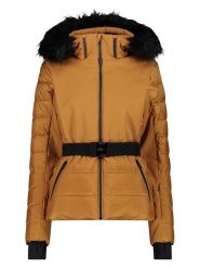 CMP Kurtka narciarska w kolorze jasnobrązowo-czarnym rozmiar: 42. Brązowe kurtki narciarskie CMP, bez wzorów, z syntetyku, bez kaptura, narciarskie. Za 701.16 zł.