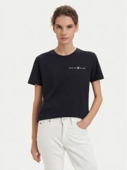 Beverly Hills Polo Club T-Shirt P-SS26W-TS085 Granatowy Regular Fit. Niebieskie koszulki polo Beverly Hills Polo Club, s, bez wzorów, z bawełny, bez kołnierzyka, bez ramiączek. Za 139.99 zł.