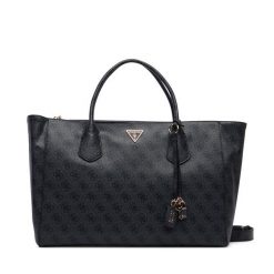 Torebka Guess. Szare shopper Guess, z aplikacjami, bez dodatków. Za 674.99 zł.