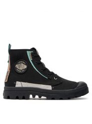 Palladium Trapery PAMPA UNDERLAYER 99183-008-M Czarny. Czarne trapery i śniegowce Palladium, z materiału. Za 369.00 zł.