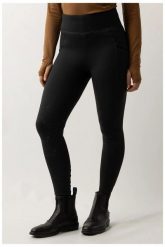 Damskie legginsy jeździeckie z pełną przyczepnością BR Equitation Lelie. Czerwone legginsy BR, bez wzorów, z materiału, z podwyższonym stanem. Za 389.50 zł.