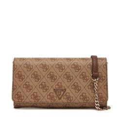 Torebka Guess. Brązowe torebki klasyczne Guess, z aplikacjami, bez dodatków. Za 419.99 zł.