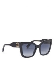Marc Jacobs Okulary przeciwsłoneczne 811/S Czarny. Czarne okulary przeciwsłoneczne Marc Jacobs, bez wzorów, z tworzywa sztucznego. Za 609.99 zł.