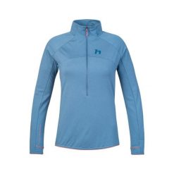 Damska bluza zapinana na zamek Hannah Eli. Niebieskie bluzy Hannah, s, bez wzorów, z materiału, z kapturem. Za 325.75 zł.