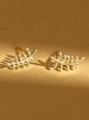 OR ÉCLAT Złote kolczyki-wkrętki rozmiar: onesize. Żółte kolczyki OR ÉCLAT, złote. Za 260.99 zł.