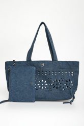 Torebka damska jeansowa PINKO. Torebki klasyczne Pinko, bez wzorów, z jeansu, bez dodatków. Za 929.00 zł.