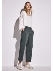 Street One Spodnie chino w kolorze morskim rozmiar: 40/L28. Niebieskie spodnie materiałowe Street One, l, bez wzorów. Za 206.91 zł.