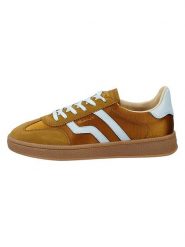 GANT Footwear Skórzane sneakersy "Cuzima" w kolorze jasnobrązowym rozmiar: 38. Brązowe trampki GANT Footwear, bez wzorów, bez zapięcia. Za 373.30 zł.