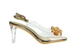 Sandały Laura Vita Mira 01 Dore 202055, Złoty, Skóra naturalna - 37. Żółte sandały Laura Vita, bez wzorów, z materiału, eleganckie, bez obcasa, na obcasie, bez zapięcia. W wyprzedaży za 116.10 zł.