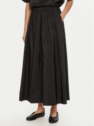 Weekend Max Mara Spódnica trapezowa Curvato 2515101011 Czarny Regular Fit. Czarne spódnice Weekend Max Mara, bez wzorów, z syntetyku, trapezowe. Za 709.99 zł.