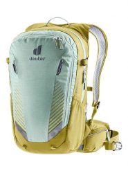 Deuter Plecak rowerowy "Compact EXP 12" w kolorze turkusowo-zielonym - 24 x 44 x 17 cm rozmiar: onesize. Zielone plecaki Deuter, bez wzorów, z materiału. Za 356.61 zł.