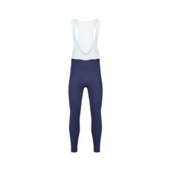 Damskie długie spodnie kolarskie z szelkami Essential – Granatowe. Niebieskie spodnie sportowe KEADA SPORTS, s, bez wzorów, rowerowe. Za 332.00 zł.