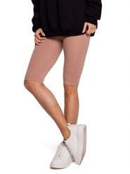 Made of emotion Szorty w kolorze jasnoróżowym rozmiar: M. Brązowe szorty Made Of Emotion, bez wzorów. Za 72.99 zł.