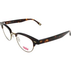 Oprawki "LS111" w kolorze brązowym. Brązowe okulary przeciwsłoneczne Calvin Klein, bez wzorów, z tworzywa sztucznego. W wyprzedaży za 169.95 zł.