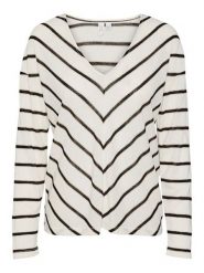 Vero Moda Bluzka "Otilje" w kolorze białym rozmiar: S. Białe bluzki Vero Moda, s, bez wzorów, bez kołnierzyka, bez ramiączek. Za 48.05 zł.