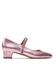 Balagan Baleriny Dora Różowy. Czerwone baleriny BALAGAN, bez wzorów, z materiału, bez obcasa. Za 439.99 zł.