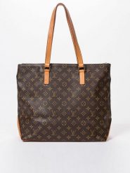 Louis Vuitton Torebka "Cabas Mezzo" w kolorze brązowym - 35 x 32 x 15 cm rozmiar: onesize. Brązowe torby na ramię Louis Vuitton, bez wzorów, z materiału, na ramię, bez dodatków. Za 4,045.99 zł.