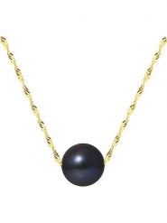Mitzuko Złoty naszyjnik z perłą - dł. 42 cm rozmiar: onesize. Żółte naszyjniki Mitzuko, z perłą, złote. Za 448.99 zł.