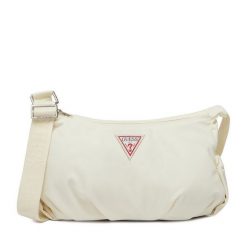 Torebka Guess Jeans. Listonoszki Guess Jeans, z aplikacjami, z jeansu, bez dodatków. Za 199.99 zł.