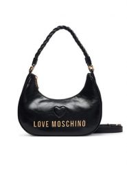 LOVE MOSCHINO Torebka JC4135PP1PL1100A Czarny. Czarne torebki klasyczne Love Moschino, bez wzorów, ze skóry, bez dodatków. Za 949.99 zł.
