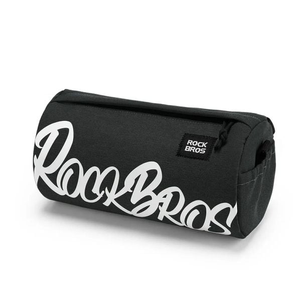 Torba rowerowa na kierownicę 3.6 l. Czarne torby na ramię ROCKBROS, bez wzorów, z materiału, na ramię, bez dodatków. Za 94.99 zł.