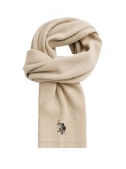 U.S. Polo Assn. Szal w kolorze beżowym rozmiar: onesize. Brązowe szaliki U.S. Polo Assn., bez wzorów, z kaszmiru. Za 166.10 zł.
