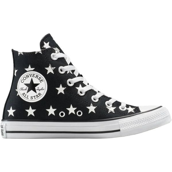 Buty sportowe Converse Chuck Taylor All Star. Czarne obuwie sportowe Converse, bez zapięcia. Za 490.00 zł.