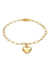 Elli Damska z srecem miłości Oval Trend w srebrze 925 Sterling Silver Bransoletki 1 ct Damski. Szare bransoletki Elli, srebrne. Za 238.99 zł.
