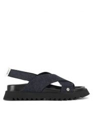 G-Star Raw Sandały DEBRA-25SS495 Granatowy. Niebieskie sandały G-Star Raw, bez wzorów, z materiału, retro, bez obcasa, na płaskiej podeszwie, bez zapięcia. Za 349.99 zł.