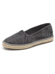 Natural world Espadryle w kolorze antracytowym rozmiar: 40. Czarne espadryle Natural World, bez wzorów, bez obcasa, bez zapięcia. Za 130.99 zł.