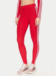 Adidas Legginsy Adicolor Classics 3-Stripes Leggings IB7382 Czerwony. Czerwone legginsy Adidas, xs, bez wzorów, z bawełny. Za 149.99 zł.