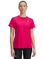 Under Armour Koszulka sportowa w kolorze różowym rozmiar: M. Różowe koszulki sportowe Under Armour, bez wzorów, z materiału, bez ramiączek, outdoorowe. Za 68.45 zł.