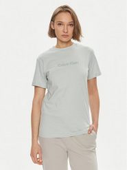 Calvin Klein T-Shirt Hero Logo K20K205448 Zielony Regular Fit. Zielone t-shirty Calvin Klein, xs, bez wzorów, z bawełny, bez kołnierzyka, bez ramiączek. Za 129.99 zł.