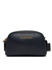 Valentino Torebka Blossom Re VBS8P215 Granatowy. Niebieskie listonoszki Valentino, bez wzorów, ze skóry, bez dodatków. Za 309.99 zł.