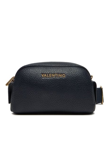 Valentino Torebka Blossom Re VBS8P215 Granatowy. Niebieskie listonoszki Valentino, bez wzorów, ze skóry, bez dodatków. Za 369.99 zł.