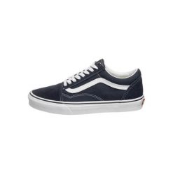 Buty Dorosły Vans Old Skool Low niebieski. Niebieskie trampki Vans, bez wzorów, z syntetyku, bez zapięcia. Za 365.59 zł.