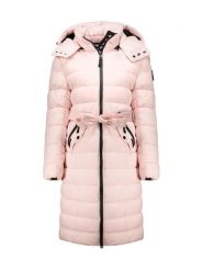 Canadian Peak Płaszcz zimowy "Cabimeak" w kolorze jasnoróżowym rozmiar: L. Różowe płaszcze Canadian Peak, na zimę, l, bez wzorów, z puchu, bez kaptura. Za 428.43 zł.