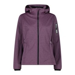 Kurtka damska turystyczna CMP 39A5016M. Fioletowe kurtki sportowe CMP, l, bez wzorów, z softshellu, z kapturem, trekkingowe. Za 340.00 zł.