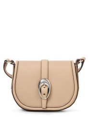 HUGO torba na ramię - Janina_Saddle Kobiety beżowy, ONE SIZE. Brązowe torby na ramię Hugo, bez wzorów, biznesowe, na ramię, bez dodatków. Za 349.95 zł.