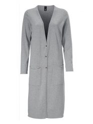 Heine Kardigan w kolorze szarym rozmiar: 48. Szare kardigany Heine, bez wzorów, z bawełny. Za 78.99 zł.