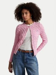 Polo Ralph Lauren Kardigan 211971868010 Różowy Slim Fit. Czerwone kardigany Polo Ralph Lauren, l, bez wzorów, z bawełny. Za 1,199.00 zł.